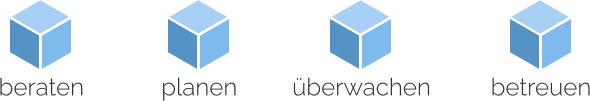 beraten planen überwachen betreuen
